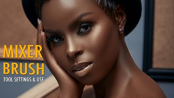 Mixer Brush Tool Explained For Skin Retouching In Photoshop | Frequency Separation Tutorial