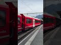 RhB IR 38 In Chur ➡️ St.Moritz #viral #trainspotting #train #trending #railway #new #rhb #schmalspur