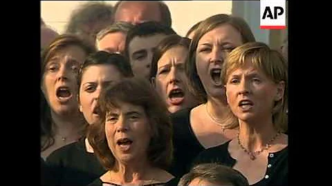 Flags of all 25 EU members raised together for first time