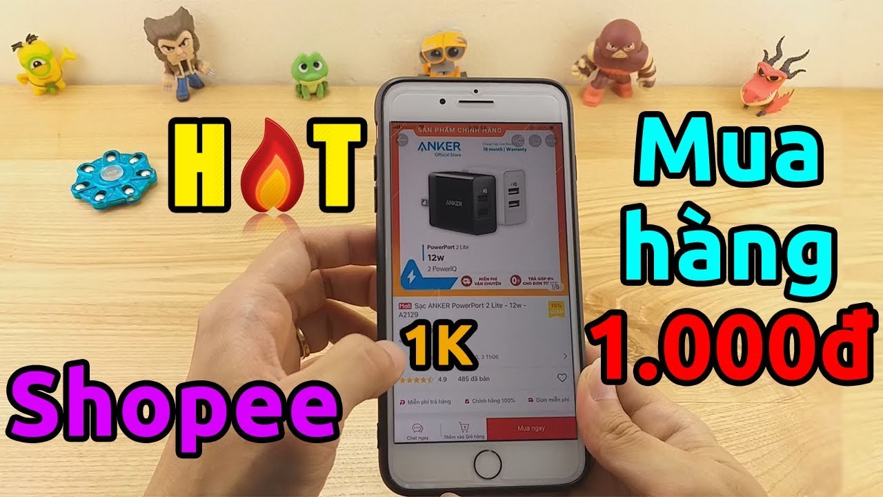 Hướng dẫn mua hàng 1.000đ trên Shopee – RẤT DỄ MUA