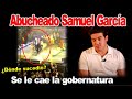 Samuel García no resuelve nada, abucheado por miles de personas. Vergüenzas tuvo qué pasar, video lo