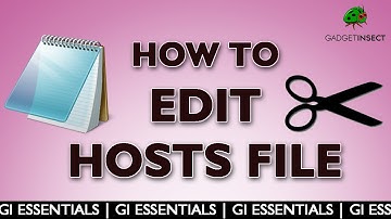 How to Edit Hosts File in Windows 8, 8.1, 10