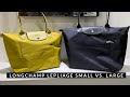 Longchamp Le Pliage Tote Small VS Large