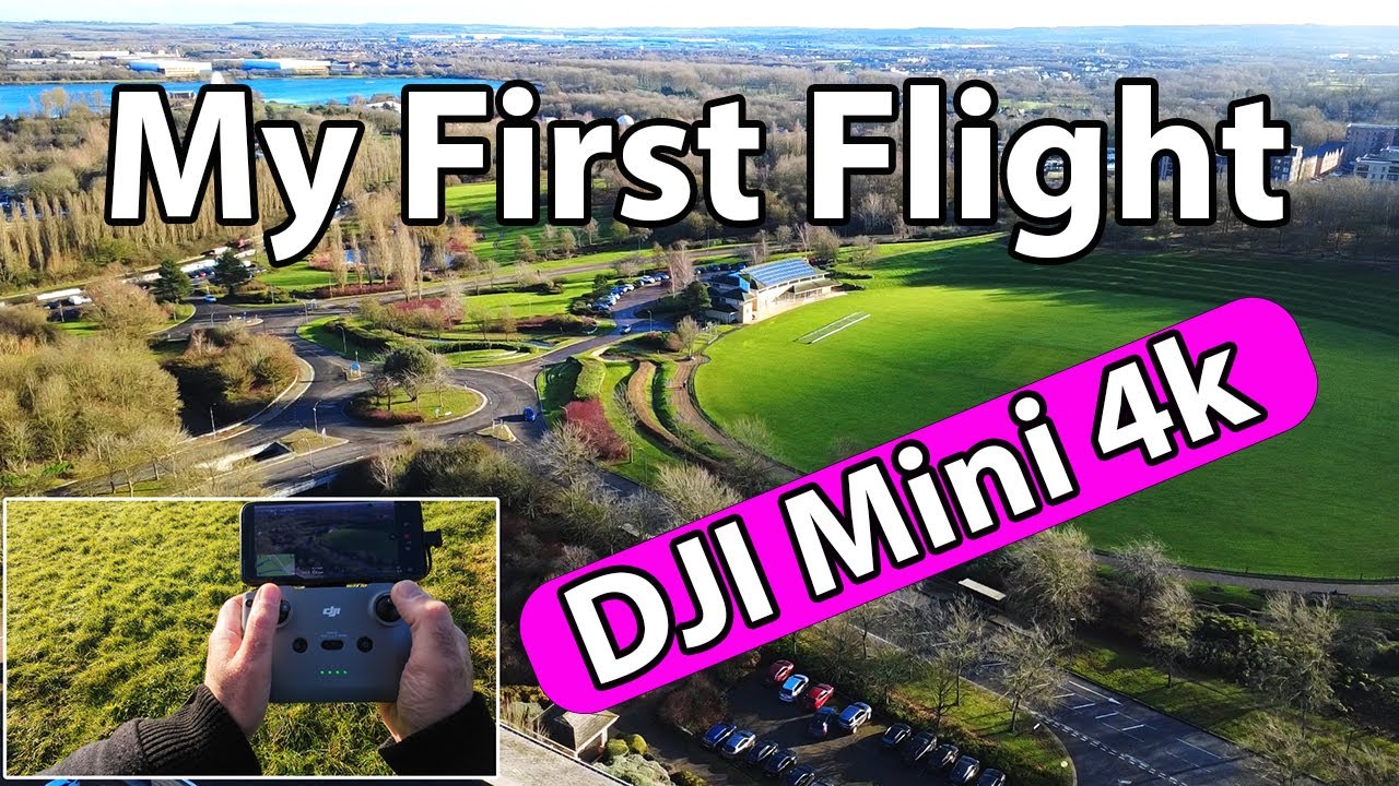 Is The DJI Mini 4k The Best Beginner Drone? Join Me on My First Flight ...