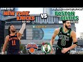 New york knicks vs boston celtics live reactionplaybyplay