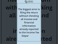 Missing Income Can Cost Thousands #IncomeTax #ITRFiling #TaxPlanning #TaxCompliance #AY202627