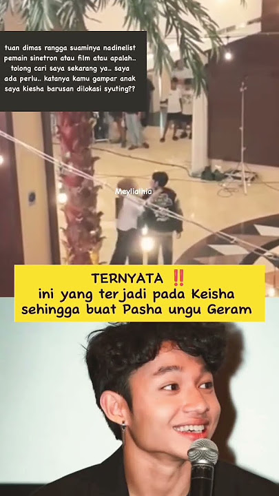Tegang di Lokasi Syuting! Pasha Ungu Langsung Tanggapi‼️#pashaungu #kieshaalvaro #trending