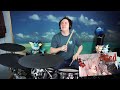The8BitDrummer - Drum Cover of Red by Calliope Mori!