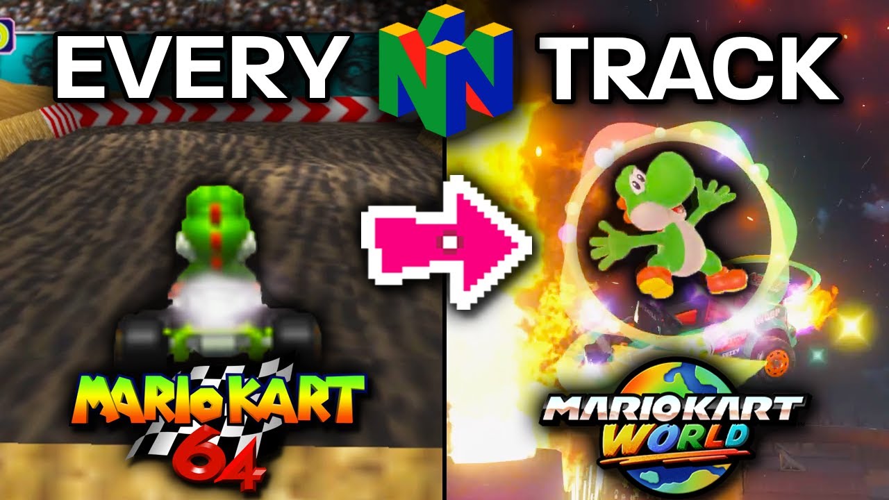 I Played Every Mario Kart 64 Remake