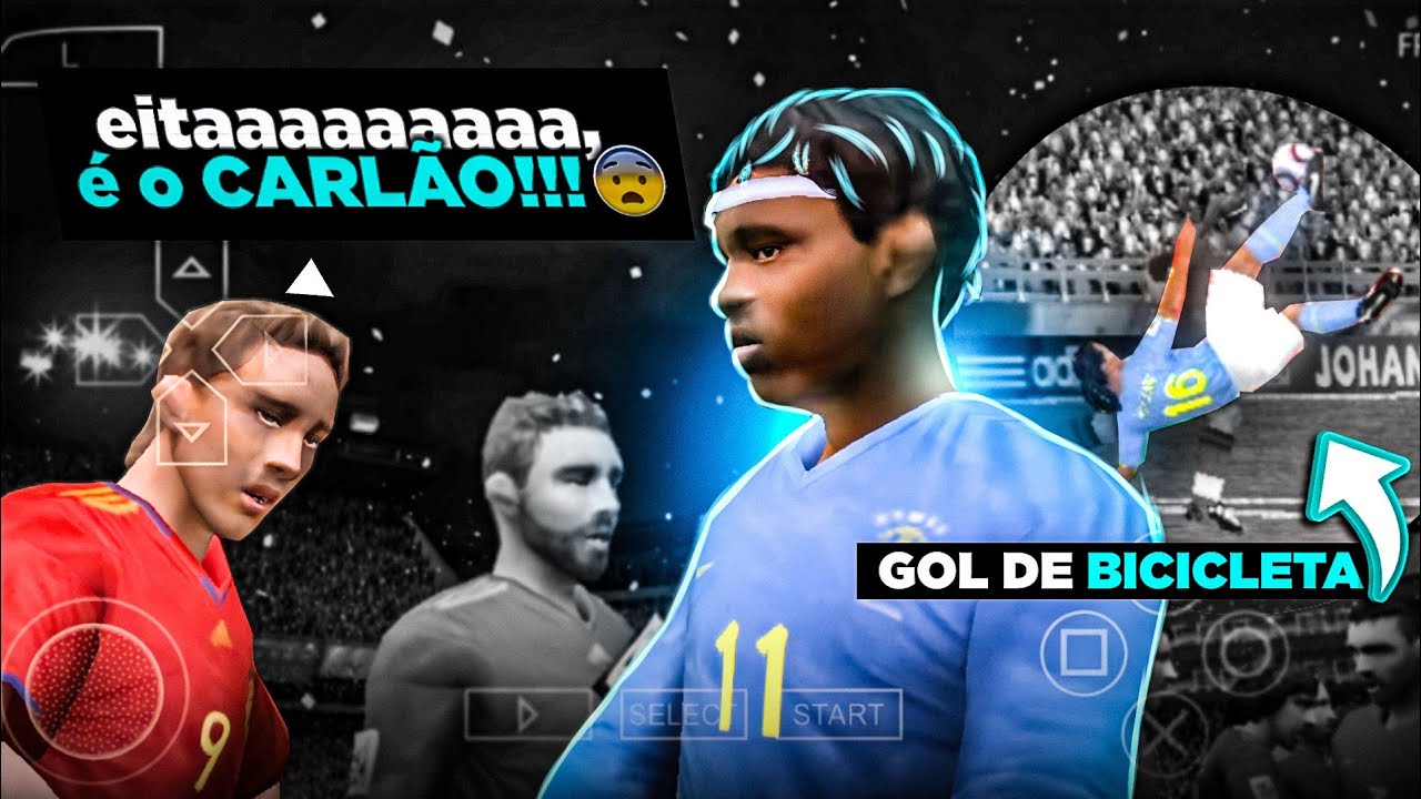 Jogo incrível de futebol com modo carreira pra celular android 🎮 #fif