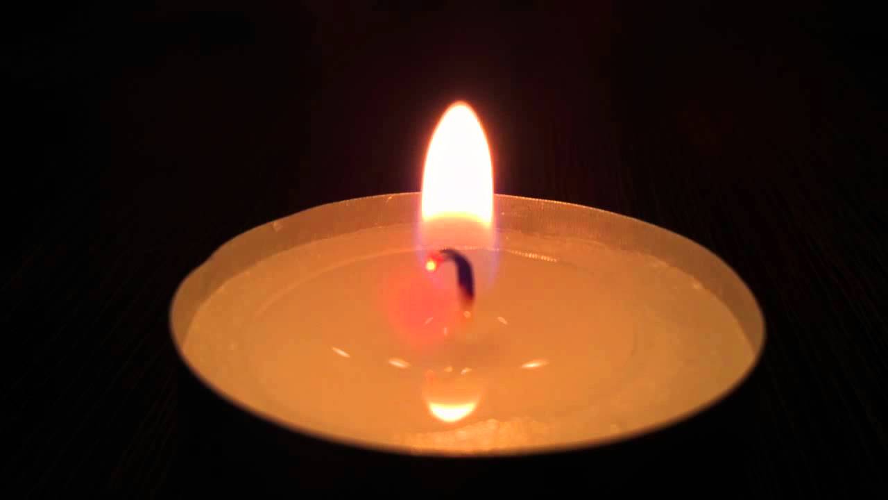 Relaxing candle flame YouTube