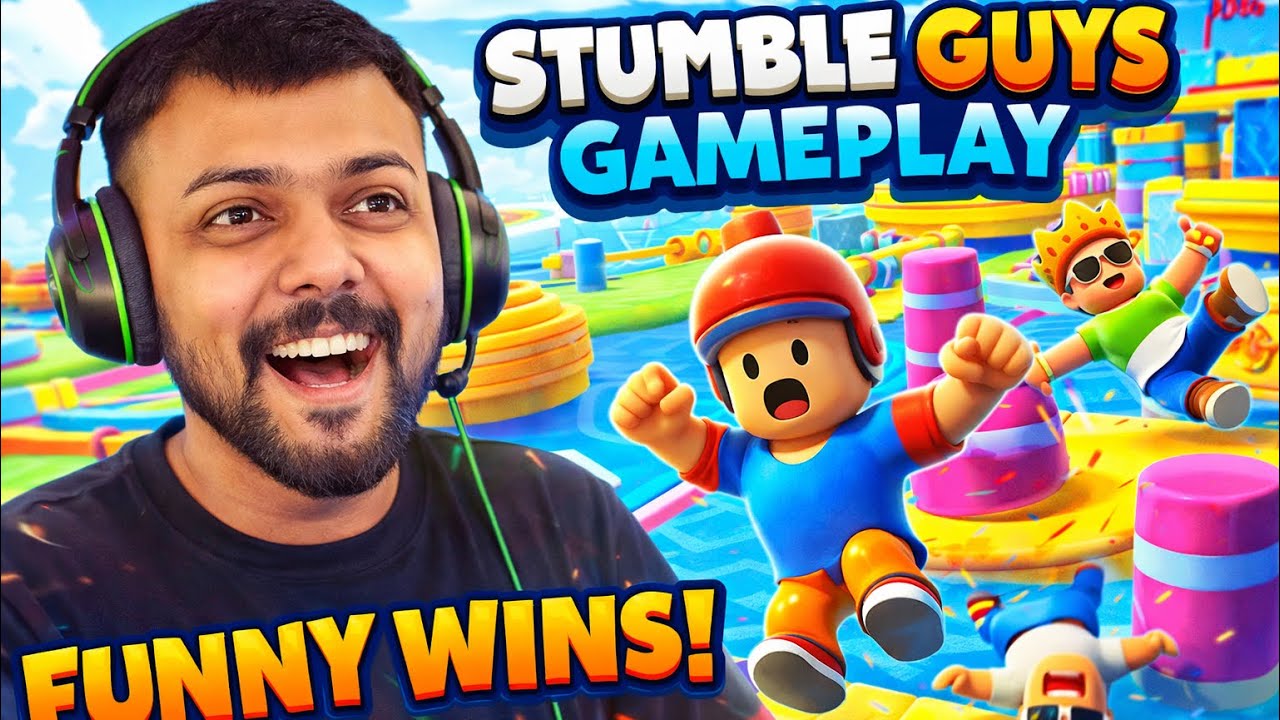 Stumble Guys Gameplay 😂 Funny Fails & Wins | No Mercy Plays