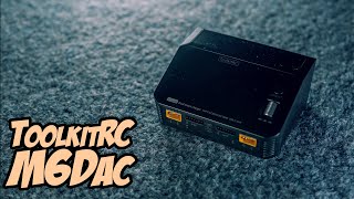 ☀ Элитная зарядка на 2 порта - сгорел к чертям аккумулятор! [ToolkitRC M6DAC]