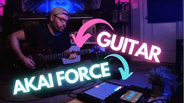 Akai Force | Making a Lo-fi Blues Hop beat with guitar + bass