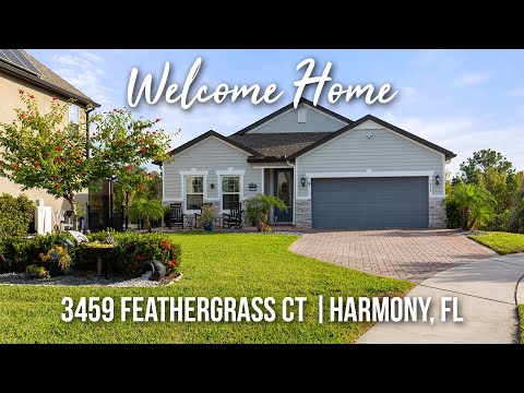 3459 Feathergrass Court, Harmony, FL home video tour