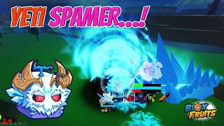 The Spamer with YETI hunting bounty IN Blox Fruits