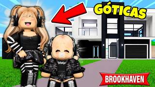 COMECEI MINHA PRÓPRIA FAMÍLIA GÓTICA em BROOKHAVEN!