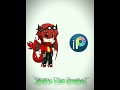 Drabuns (old oc) + Ibis paint? || Warning flash&glitch ⚠||#gacha #gl2#fyp#gachameme#capcut