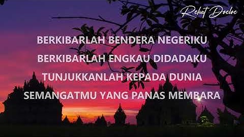 GOMBLOH - BERKIBARLAH BENDERA NEGERIKU, COVER BY HANIN DHIYA WITH LYRIC / LIRIK