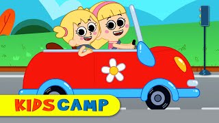 little red car driving in my car song for kids kidscamp nursery rhymes