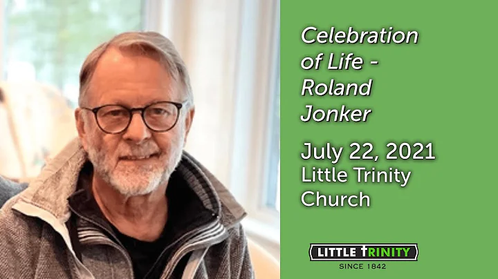 Roland Peter Jonker Funeral     Thursday July 22nd...