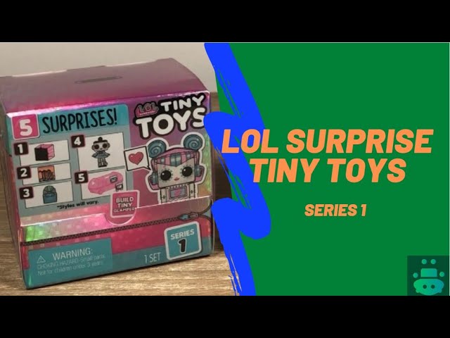 L.O.L Surprise! Tiny Toys Full Series 1 –18 Pack Build A Tiny Glamper