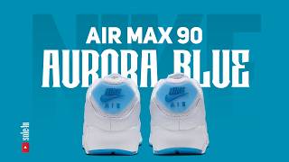 Nike Air Max 90 „WHITE/AURORA BLUE“ | Details + Release-Infos | 2026