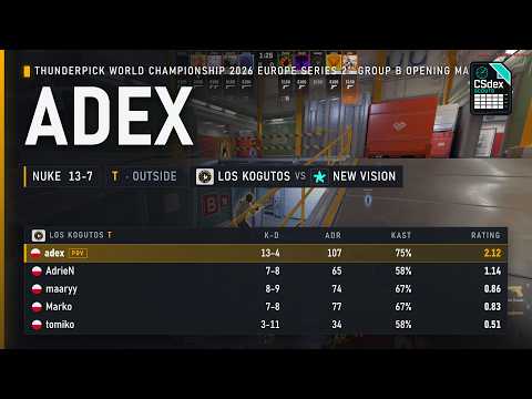 adex POV against NEW VISION on Nuke
