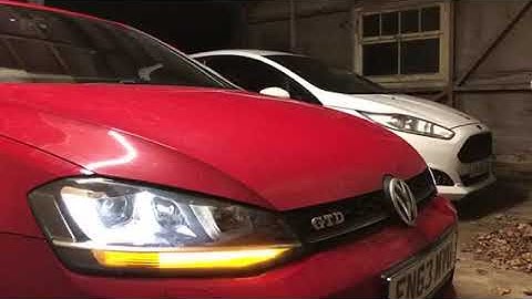 Dynamic Front Indicators with USDRLS Mk7 Golf GTI/GTD