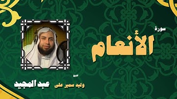 القران الكريم بصوت الشيخ وليد سمير على عبد المجيد | سورة الأنعام