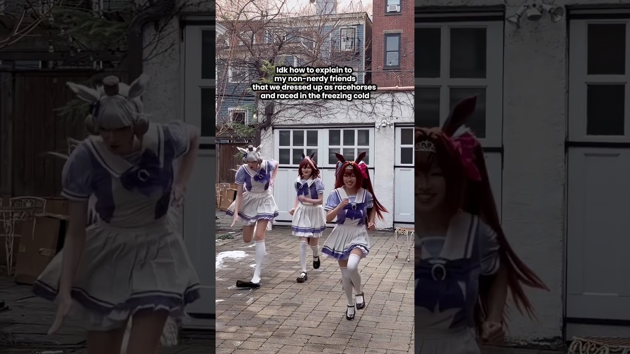 this felt normal somehow 🥲🥲 #umamusume #tokaiteio #daiwascarlet #goldship #umamusumecosplay #uma