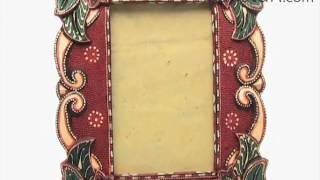 Balinese Flowers Batik 2 Frame by Kalistah.com