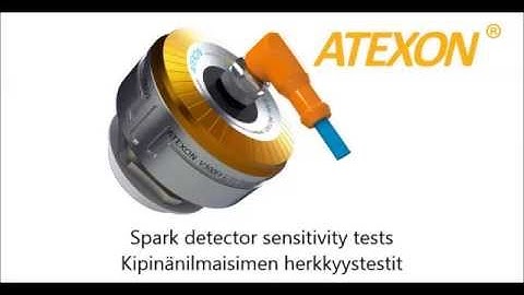 Atexon spark detector sensitivity