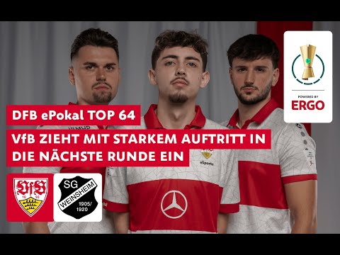 DFB ePokal TOP 64 | VfB vs. SG Weinsheim - POV Antonio Radelja & @dullenmike