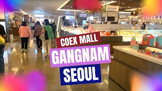 COEX MALL Tour in Seoul 2021 / HYUNDAI DEPARTMENT STORE Korea Walking Tour ??4K