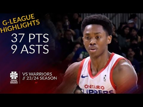 Josh Primo 37 pts 9 asts vs Warriors 23/24 season