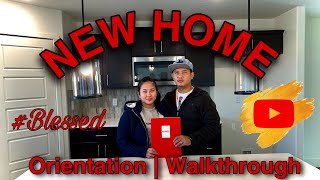 DR Horton Home Walkthrough & Orientation