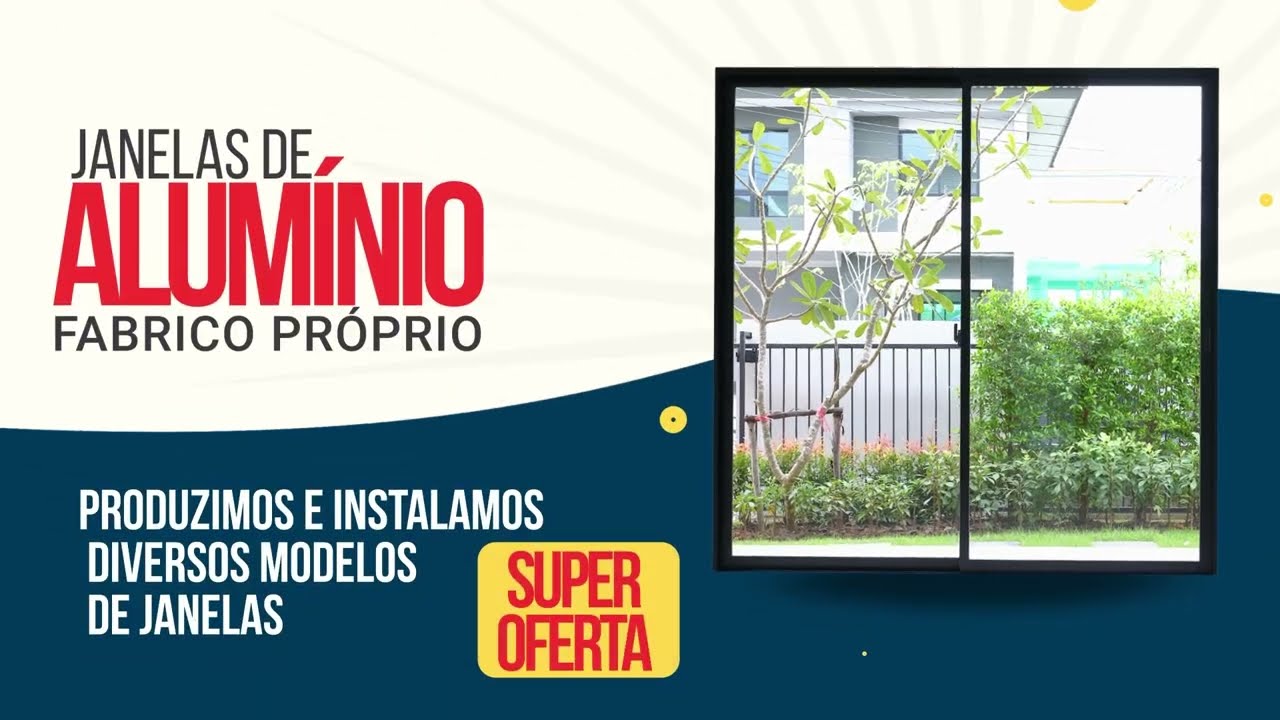 SALDOS DE VERÃO JANELA PVC
