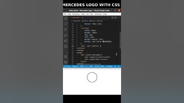 Create Mercedes Benz Logo With HTML and CSS