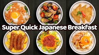 6 Easy & Delish Japanese Breakfast! All in One Bowl!