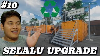 AKU MEMBELI 1 TIPE SAMPAH BARU LAGI DAN SELALU MENGUPGRADE TEMPATKU | MyRecyclingCenter GAMEPLAY #10