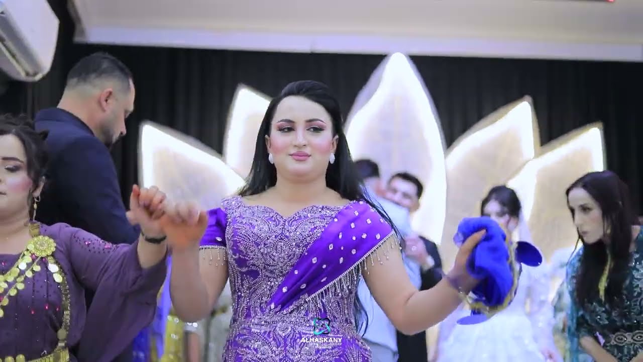 حفلة زفاف ( غالب & جوان ) الجزء (6) الفنان زيدان شنكالي تصوير الهسكاني كروب