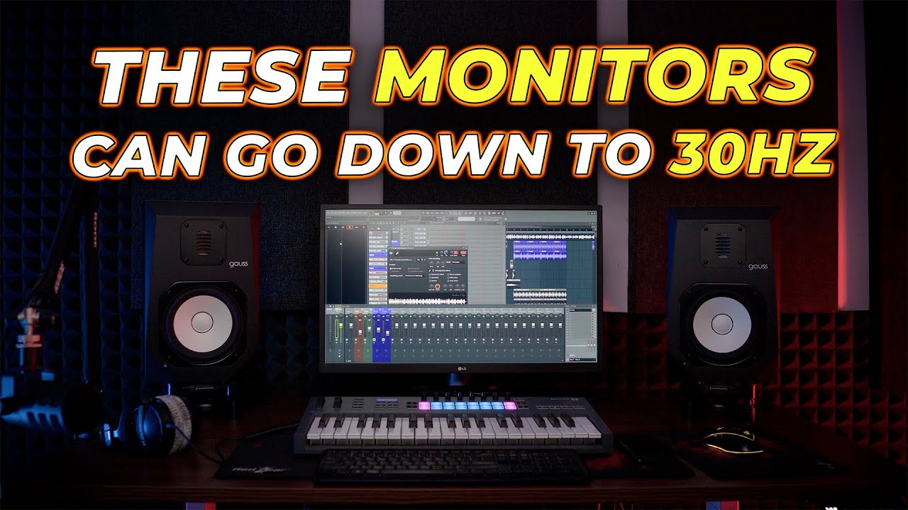 Avantone Gauss 7 Studio Monitors - YouTube