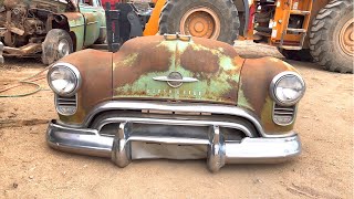 Making Wall Art Out Of An Antique Car