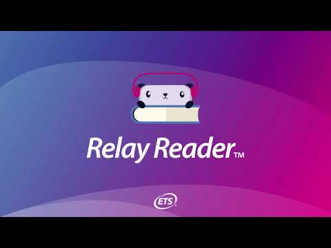 ETS's Relay Reader App, March 2020