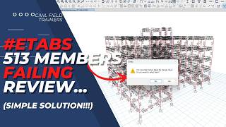 Overstressed Beams and Columns in ETABS | How to Fix Them | Plus Announcement