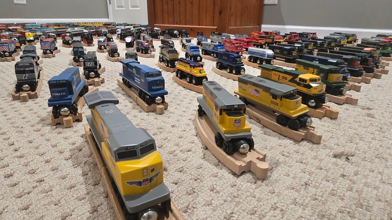 USAWoodenRailway Collection Video #2 - YouTube