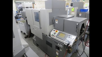 Citizen A20 VIIPL CNC Single Spindle Swiss Screw Machine w/ Edge C-320 Magazine Bar Feed & More!