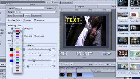 DVD Studio Pro Tutorial | 101 | Creating Basic Photoshop Menus