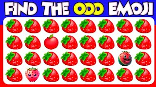 FIND THE ODD EMOJI OUT in these best Odd Emoji Quiz! Odd One Out Puzzle | Find The Odd Emoji Quizzes